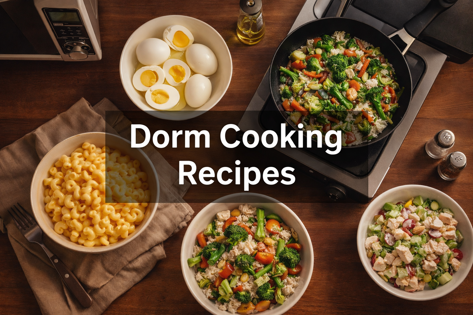 5 Simple Recipes for College Dorm Cooking